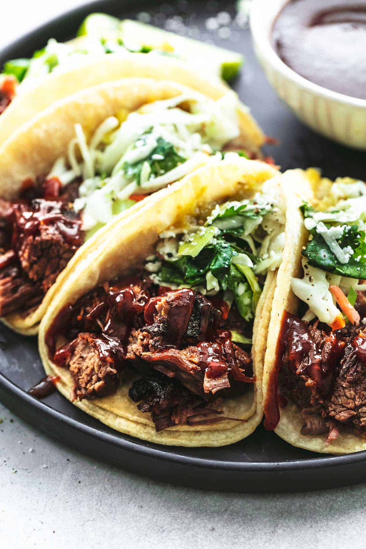 Smoked BBQ Beef Tacos
