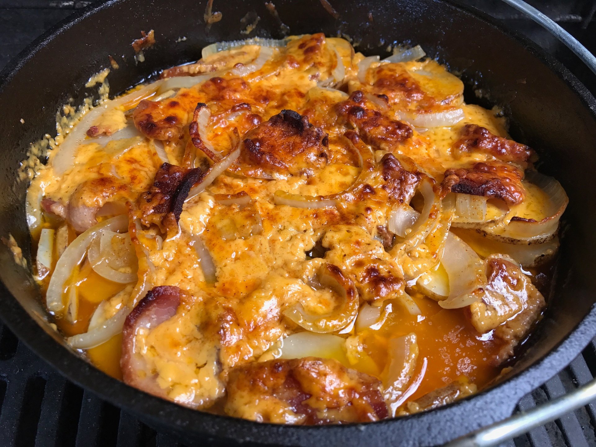 Scott's Dutch Oven Potatoes