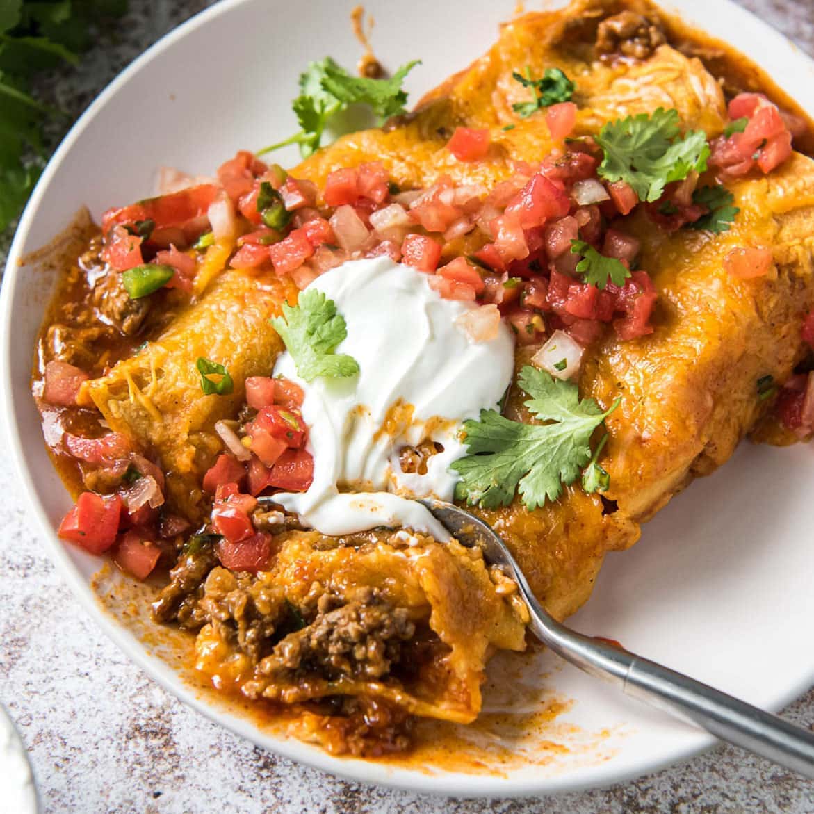 Grandpa's Famous Enchiladas