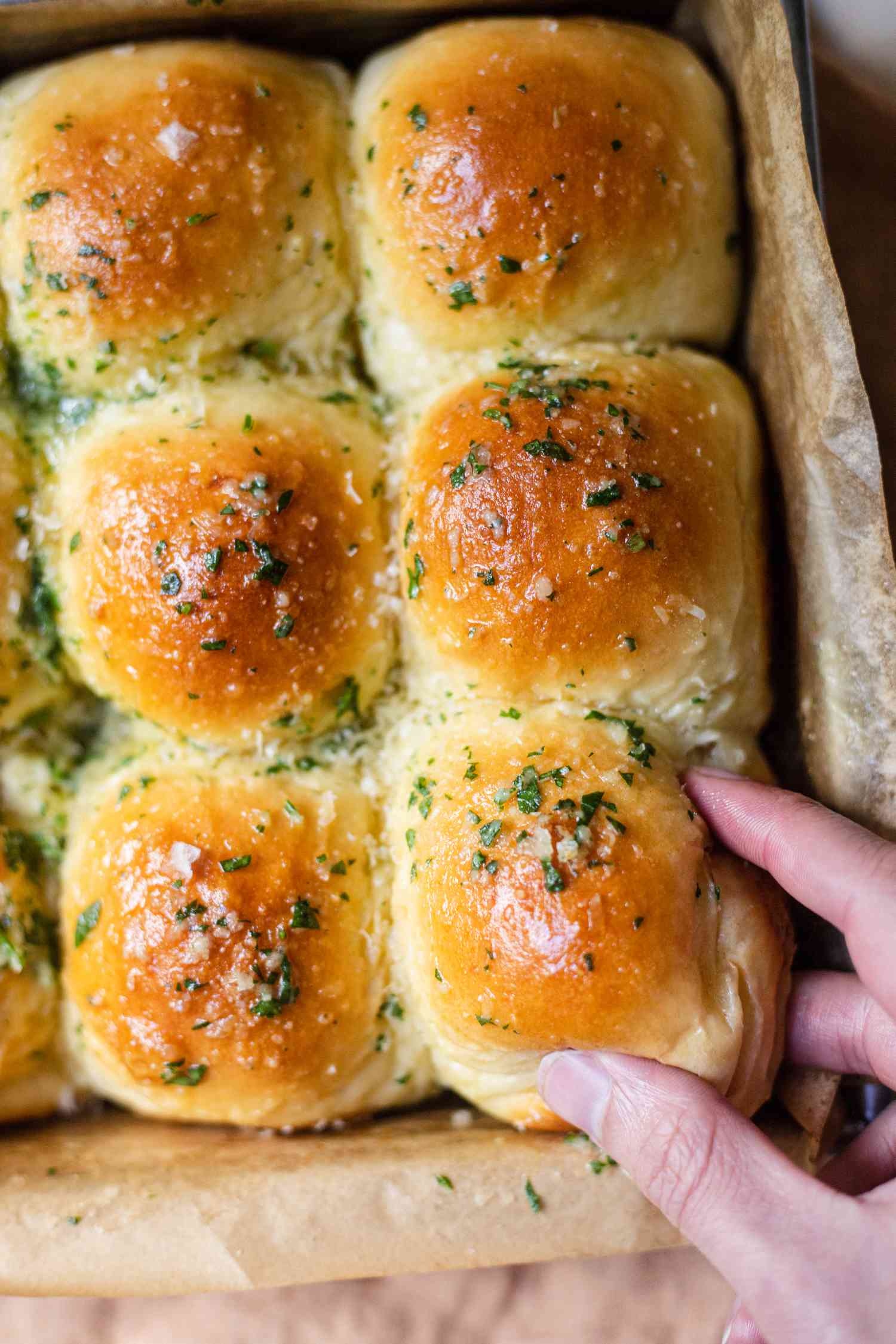 Elena's Parmesan Rolls